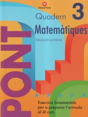 Portada de Pont Matemàtiques 3r primària