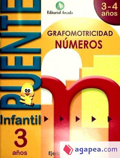 Puente Infantil. Números 3 años