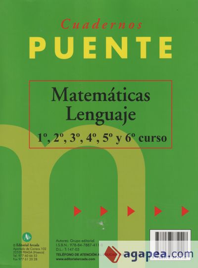 Puente matemáticas, 4º Primaria