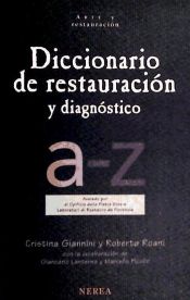 Portada de Diccionario de restauración y diagnóstico