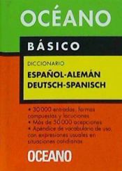 Portada de Océano Básico. Diccionario Español - Alemán / Deutsch - Spanisch