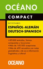 Portada de Oc&eacute;ano Compact Diccionario Espa&ntilde;ol - Alem&aacute;n / Deutsch - Spanisch
