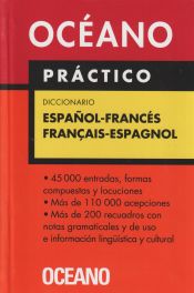 Portada de Océano Práctico Diccionario Español - Francés / Français - Espagnol