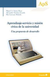 Portada de Aprendizaje-servicio y misi&oacute;n c&iacute;vica en la universidad