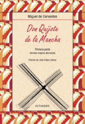 Portada de Don Quijote de la Mancha. Primera parte
