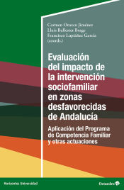 Portada de Evaluación del impacto de la intervención sociofamiliar en zonas desfavorecidas de Andalucía