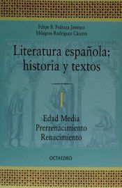 Portada de Literatura española. Historia y textos. 1
