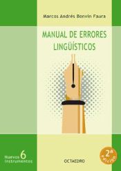 Portada de Manual de errores lingüísticos