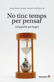 Portada de No tinc temps per pensar