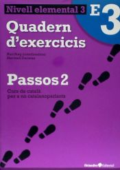 Portada de Passos 2 Elemental. Quadern d'exercicis E3