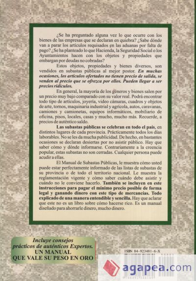 Manual subastas publicas