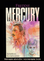 Portada de Freddie Mercury. Sombras iluminadas