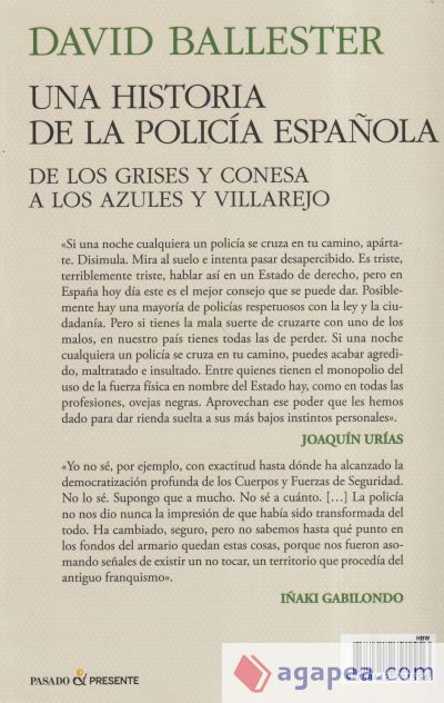 UNA HISTORIA DE POLICÍA ESPAÑOLA