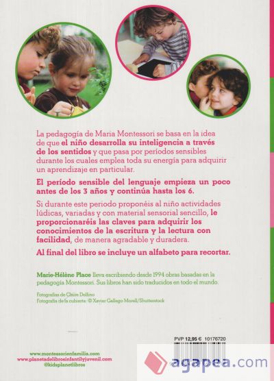 100 actividades Montessori para ayudar a tus hijos en el aprendizaje de la lectu