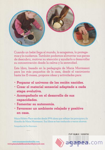 Libro Montessori Para Bebes De Charlotte Poussin - Buscalibre