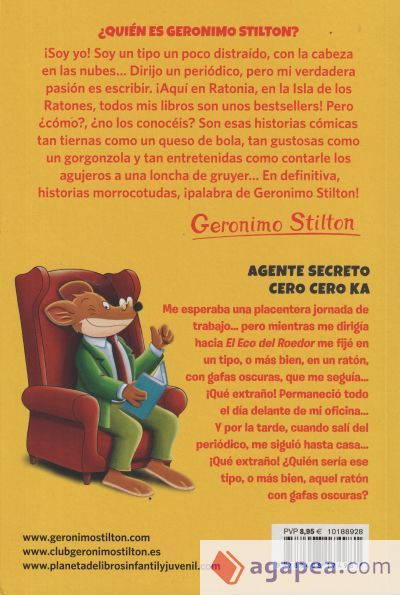 Agente Secreto cero cero Ka: Geronimo Stilton 43 Agente Secreto cero cero Ka: Geronimo Stilton 43