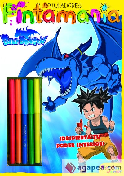 Blue Dragon. Pintamanía Rotuladores