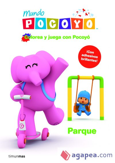 Colorea y juega con Pocoyo. Parque