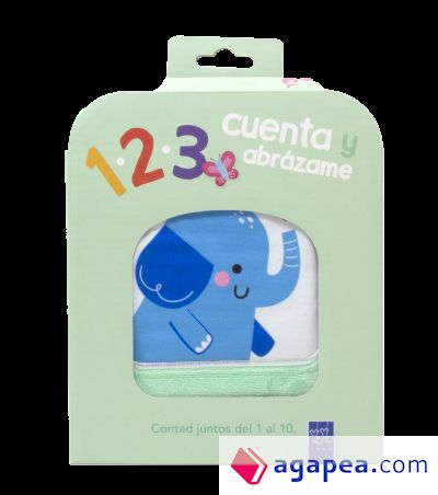 Cuenta y abrázame. Elefante