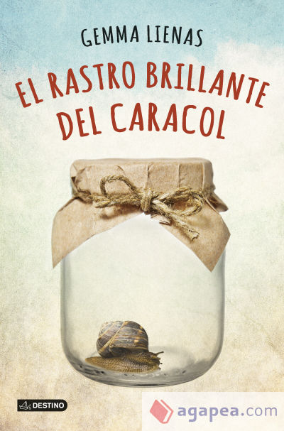 El rastro brillante del caracol