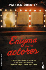 Portada de Enigma para actores