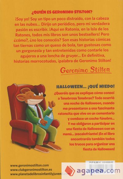 Geronimo Stilton. Halloween... ¡qué miedo!