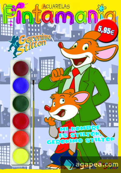 Geronimo Stilton. Pintamanía acuarelas