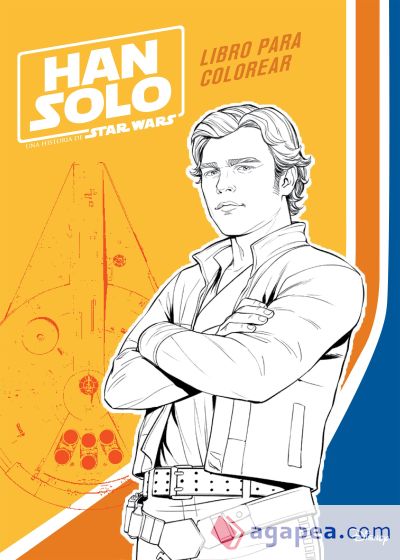 Han Solo. Libro para colorear