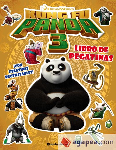 Kung Fu Panda 3. Libro de pegatinas