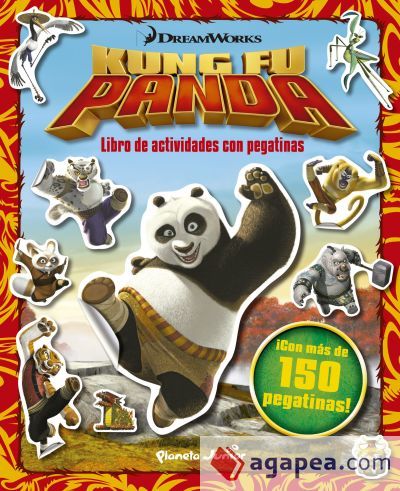 Kung Fu Panda. Libro de actividades con pegatinas