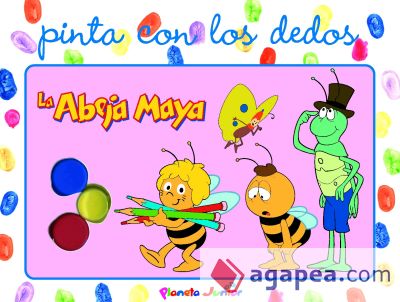 La Abeja Maya. Pinta con los dedos