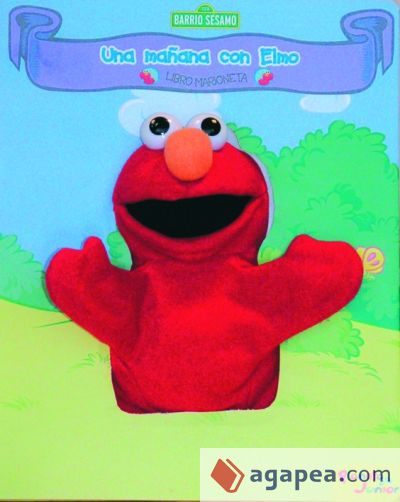 Libro marioneta Elmo