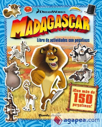 Madagascar. Libro de actividades con pegatinas