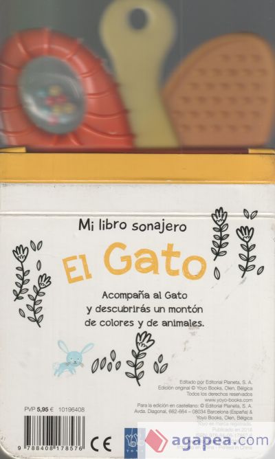 Mi libro sonajero. El Gato