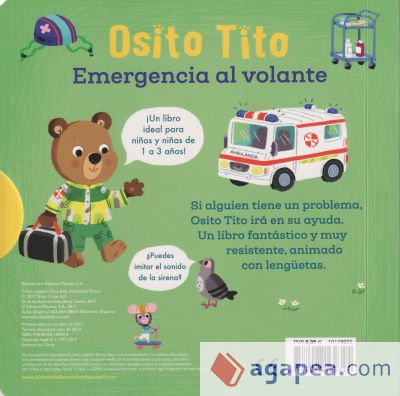 Osito Tito. Emergencia al volante