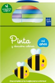 Portada de Pinta y descubre colores, Abeja