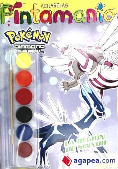 Pokémon Diamond Pearl, La región de Sinnoh. Pintamania acuarelas