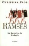 Portada de RAMSES 3 LA BATALLA KADESH RUSTICA