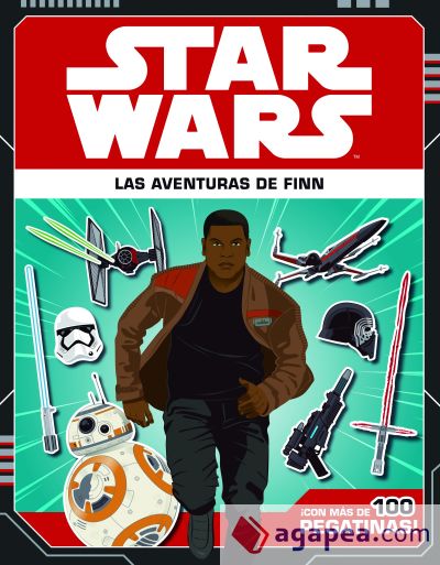 Star Wars. Las aventuras de Finn: Con más de 100 pegatinas