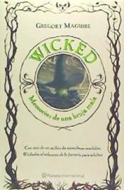 Portada de WICKED.MEMORIAS DE UNA BRUJA MALA