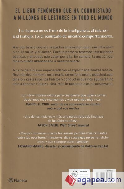 La psicolog&iacute;a del dinero (edici&oacute;n de lujo)