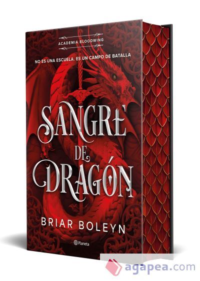 Sangre de drag&oacute;n (Academia Bloodwing 1) Edici&oacute;n limitada con cantos tintados