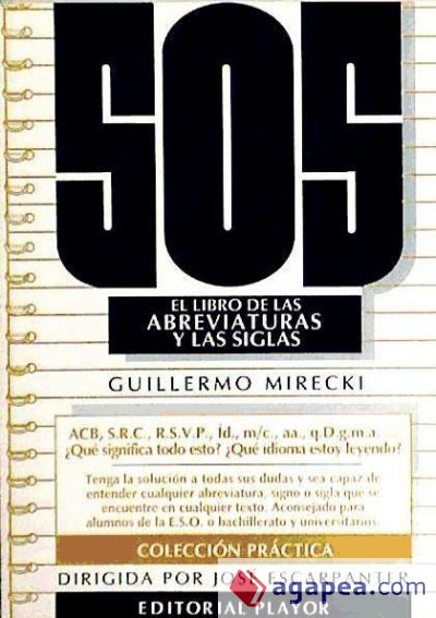 S.O.S LIBRO ABREVIATURAS Y SIGLAS