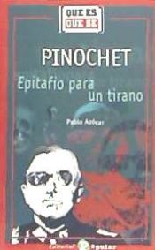 Portada de Pinochet. Epitafio para un tirano