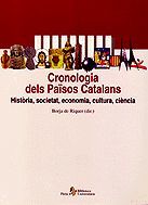 Portada de Cronologia dels Països Catalans. Història, societat, economia, cultur