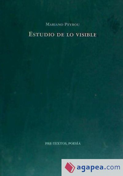 Estudio de lo visible Estudio de lo visible