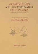 Portada de  Gerardo Diego y el III Centenario de Góngora (Correspondencia inédita)