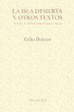 Portada de  La isla desierta y otros textos. Textos y entrevistas (1953-1974)