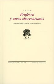 Portada de  Prufrock y otras observaciones