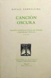 Portada de CANCION OSCURA